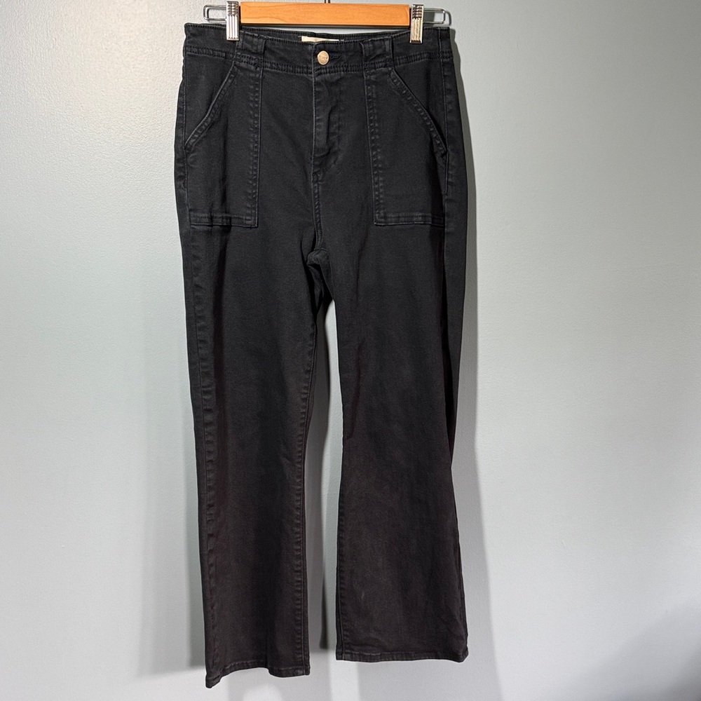 Risen Rosie Ankle Flare Jeans Blueberry - Size 28